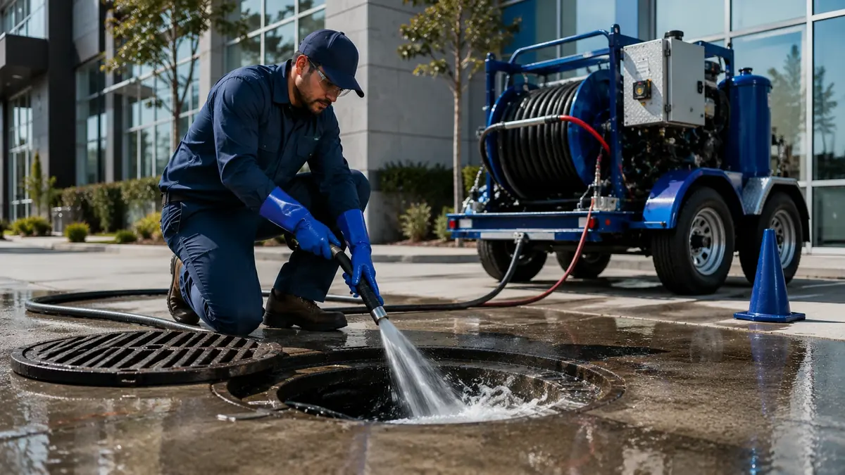 Commercial Hydro Jet Drain Cleaning in Paso Robles