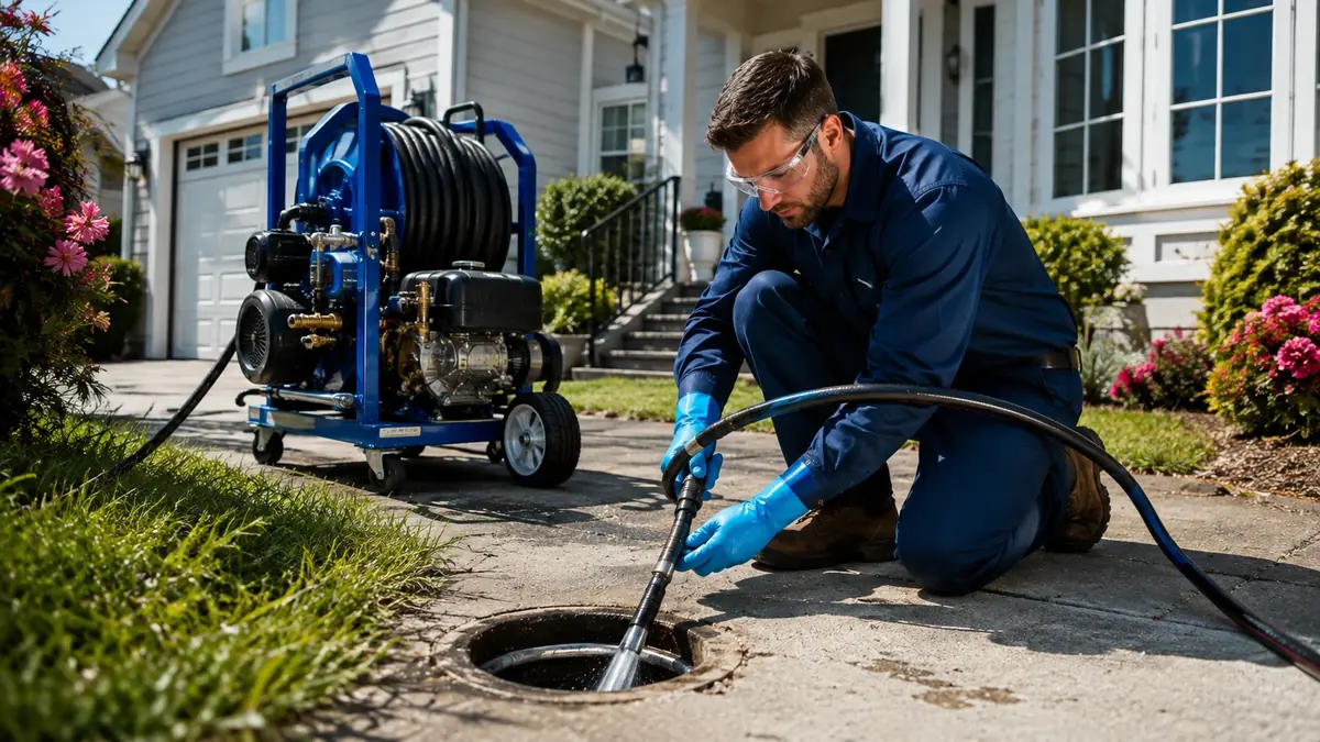 Residential Hydro Jet Drain Cleaning in Paso Robles