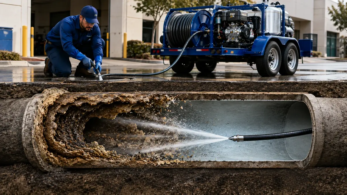 Sewer Pipe Descaling in Paso Robles